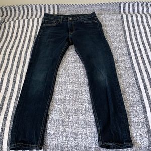 30x30 Dark Navy Blue Men's Levi's 510 Jeans